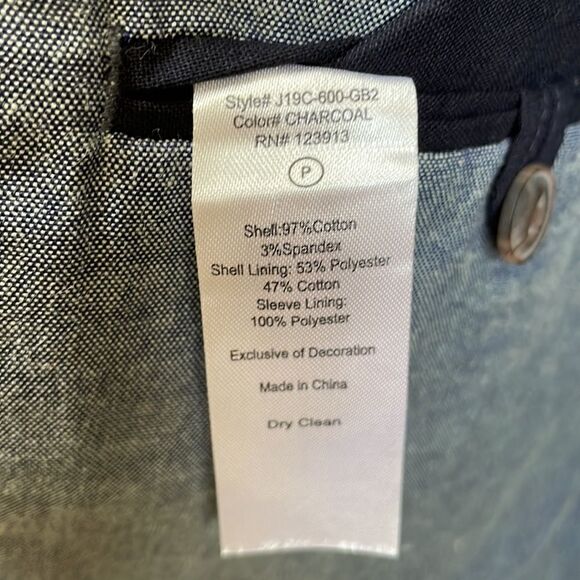 NEW WITH TAGS JACHS NEW YORK BLAZER IN NAVY BLUE - Picture 6 of 8